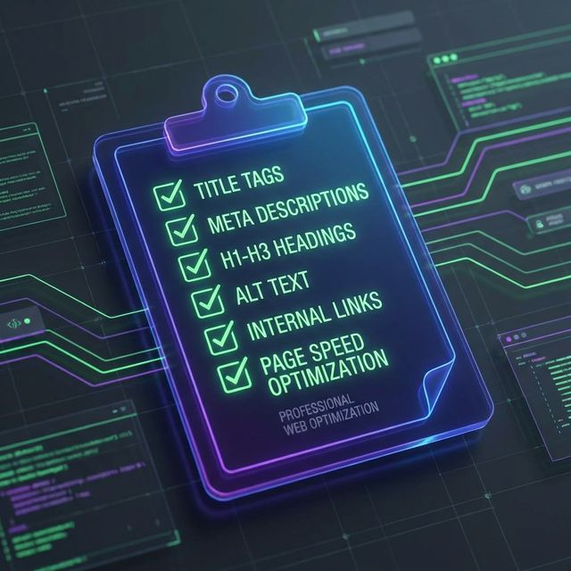 On-page SEO checklist